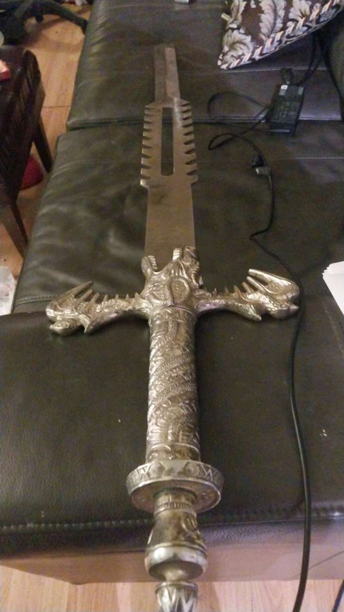 4ft Dragon Breath BroadSword