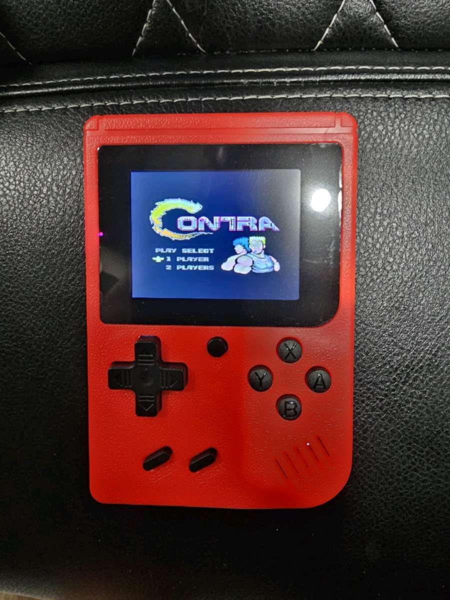 Mini Handheld Video Game with 400 NES Games Red