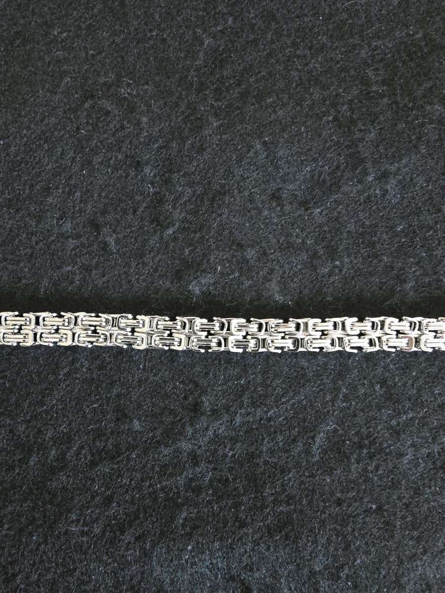 Stainless Steel Double Row Emperor Bracelet