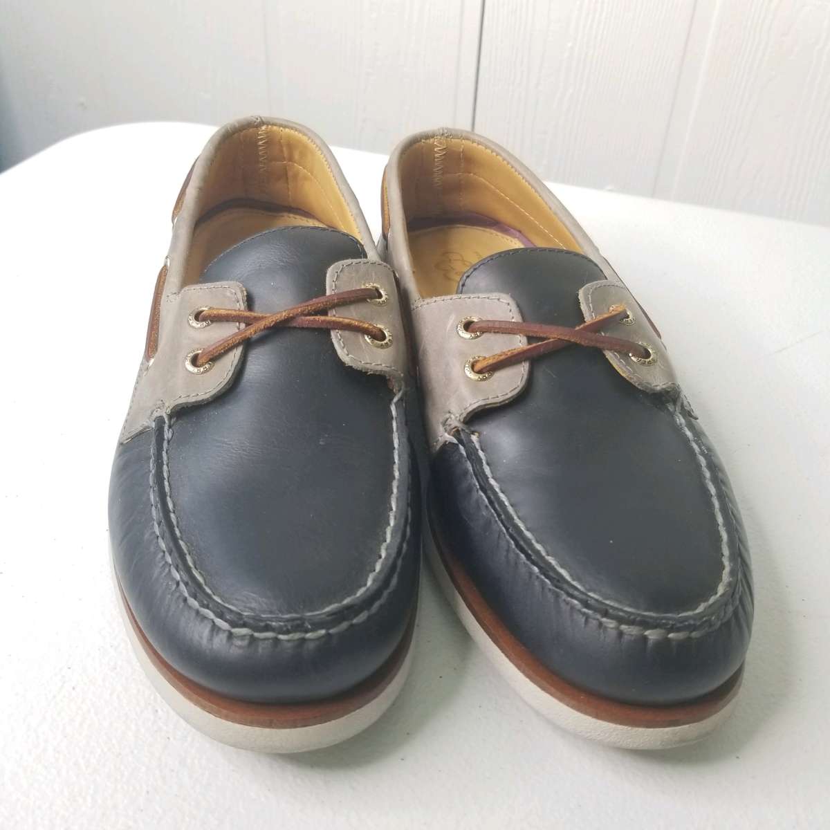 Mens Sperry Topsiders Gold Cup Sz 9