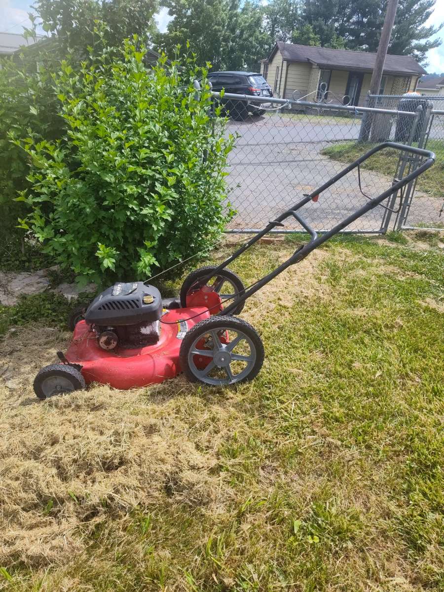 push mower