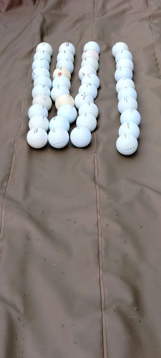 Mixed Brand Used Golf Balls