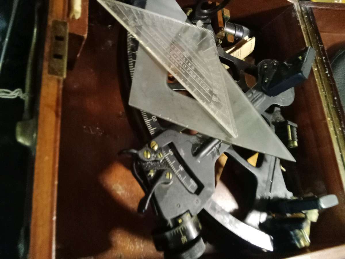 WW2 navy sextant