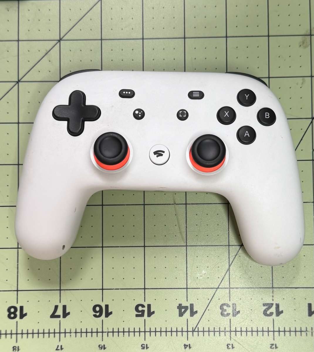 Google Stadia H2B Premiere Edition Controller White Used Tes