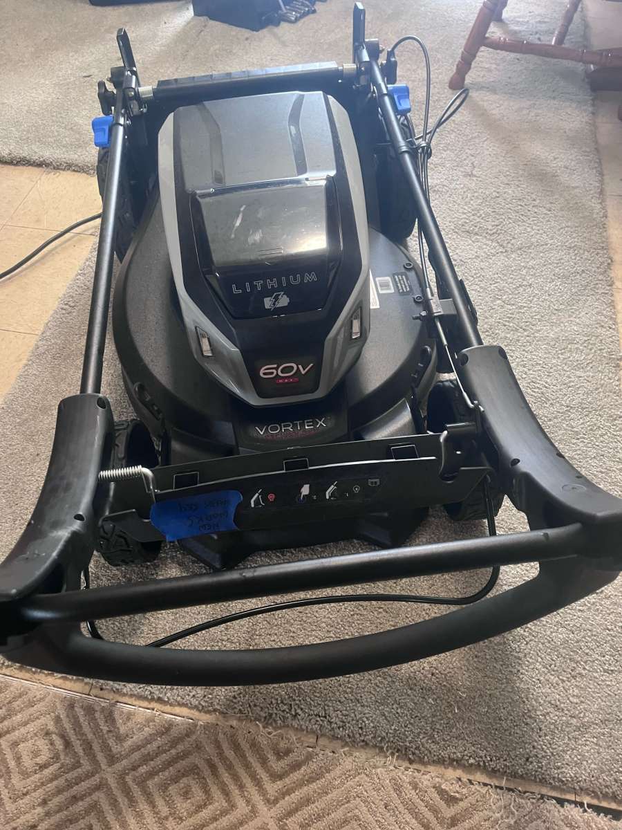 mower new no battery