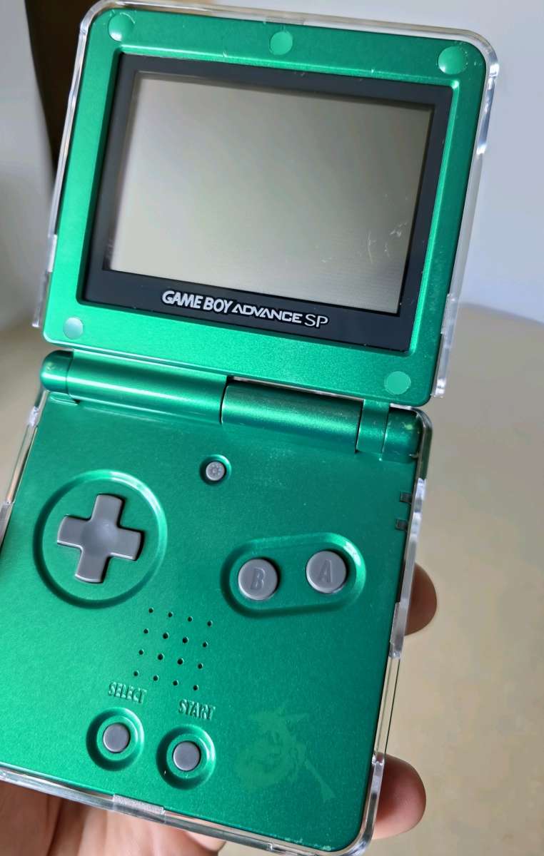 Gameboy advance sp Ags001 Emerald edition