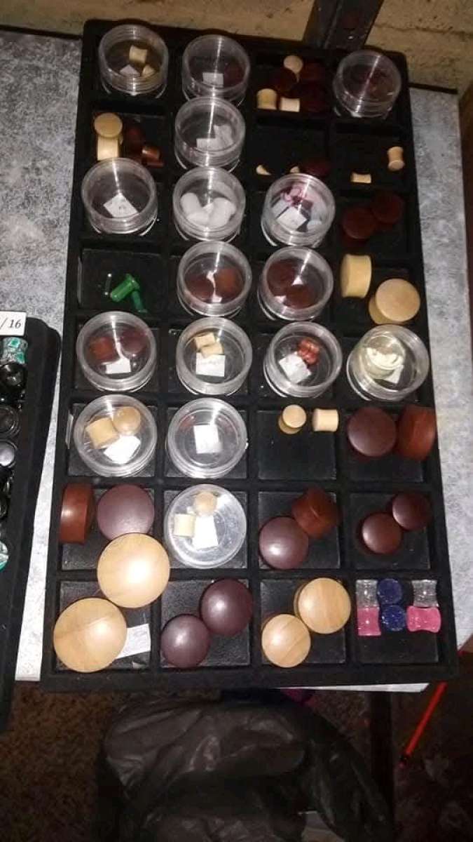 ear gauges from start to 1
