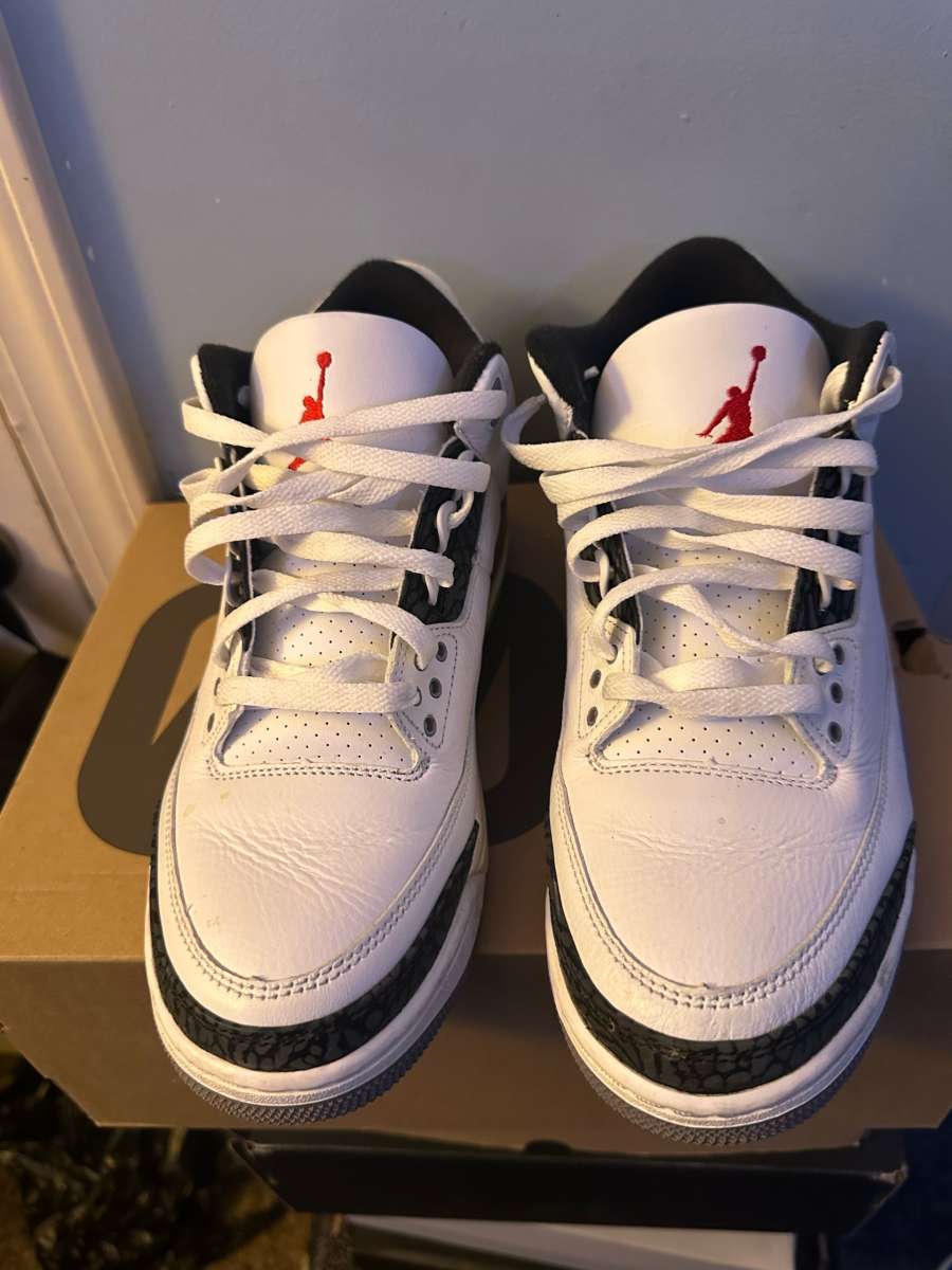 jordan 3 grey cement size 9