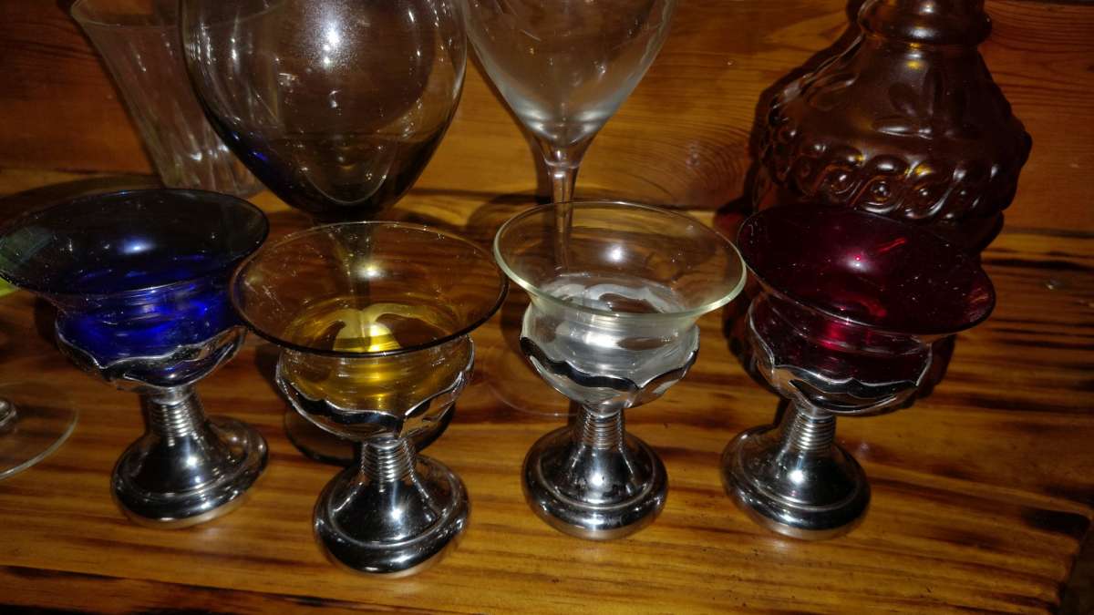 the antique ceremony ritual glasses the red one for 700 alon