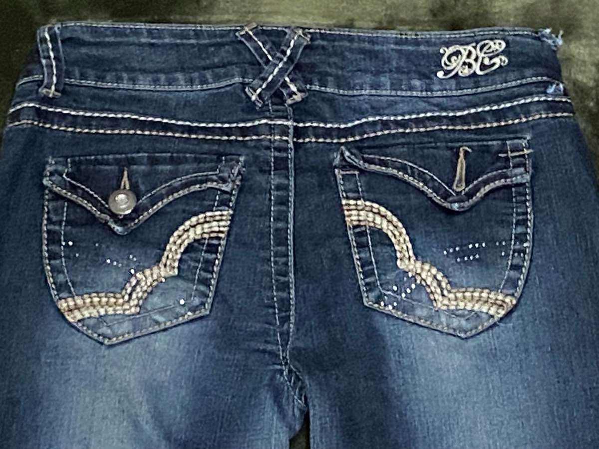 bubblegum denim jeans
