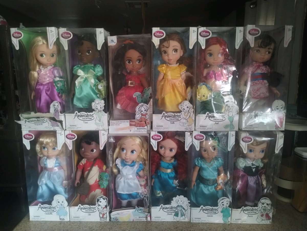 Disney collection dolls