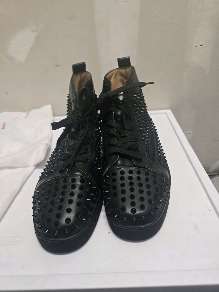 Christian Louboutin Mens Louis Spikes  Size 13