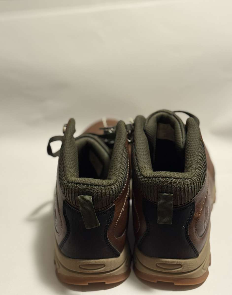 RBX HighTop Sneaker Brown Faux LeatherMens Size 11