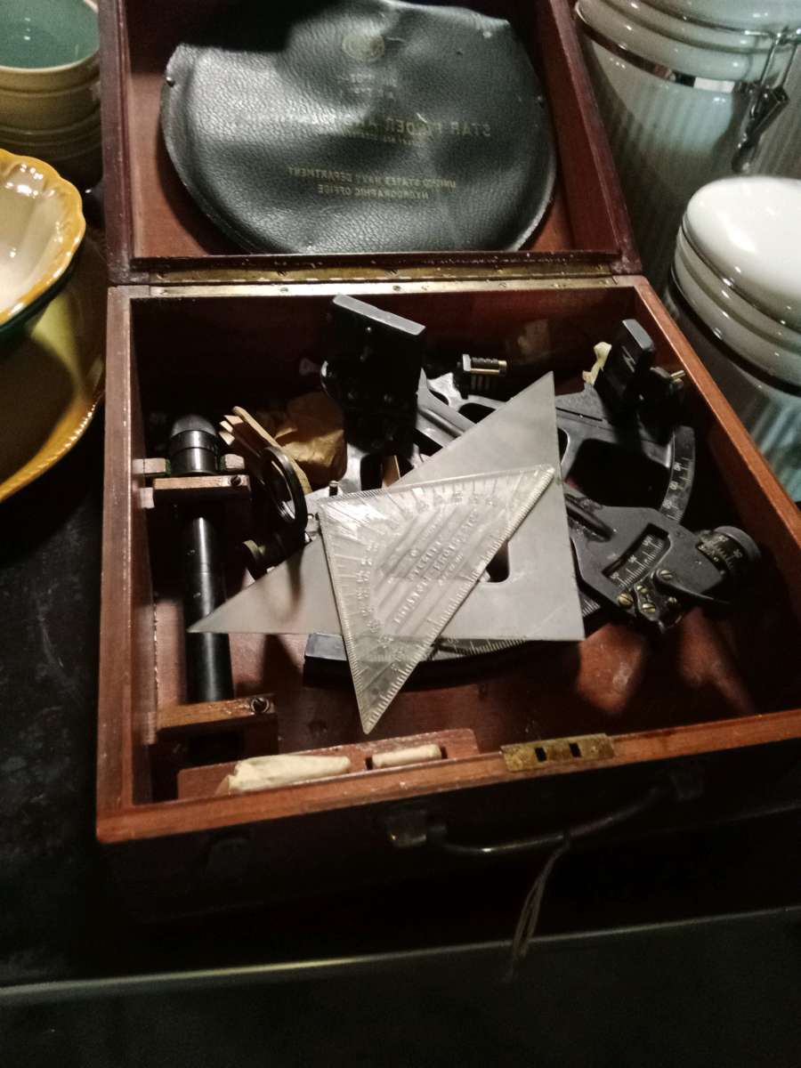 WW2 navy sextant