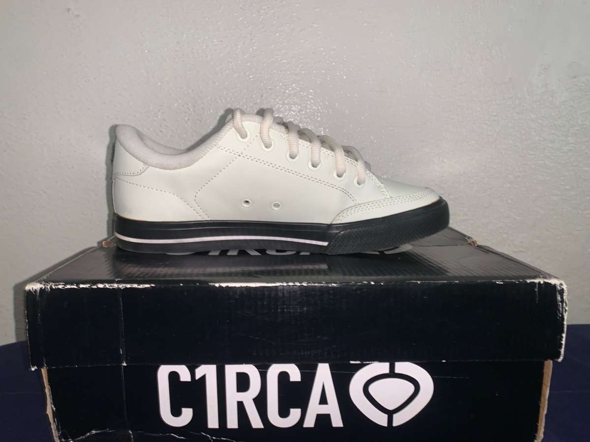 C1RCA BLACK AND WHITE SHOES