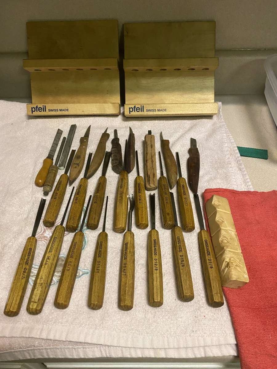 swiss made wood carving hand tools