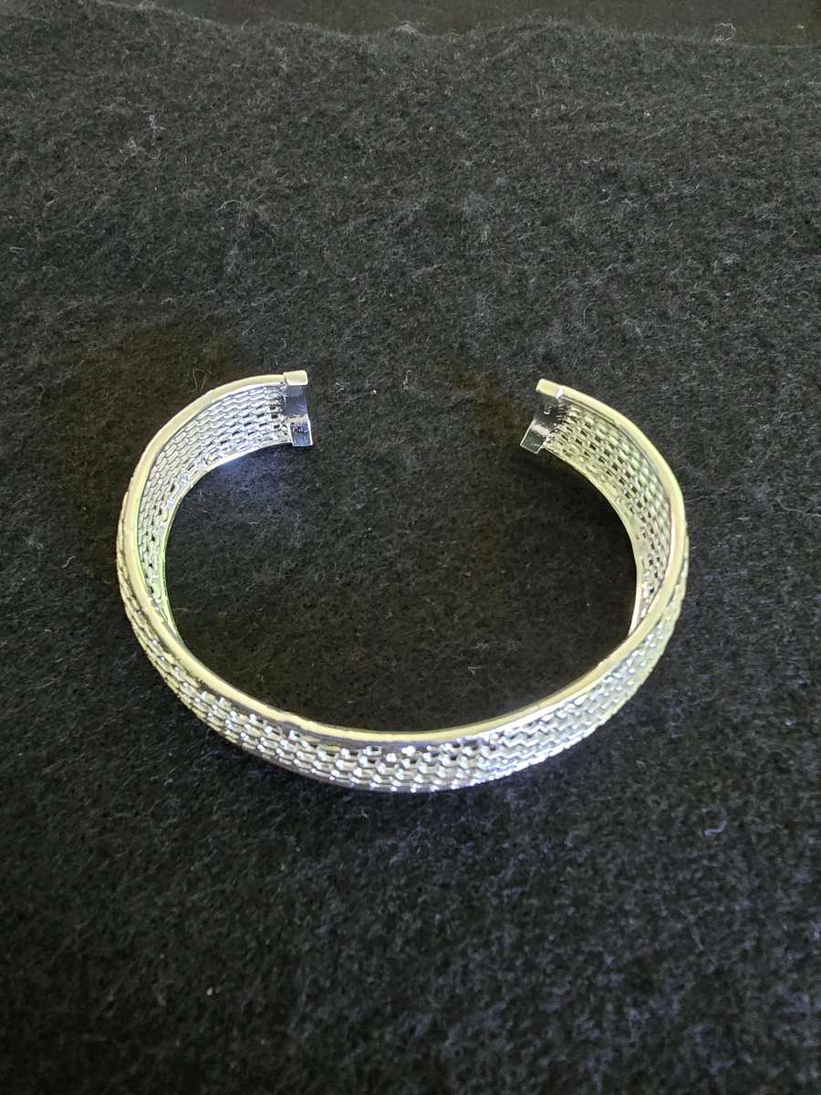 924 Sterling Silver Mesh Bracelet