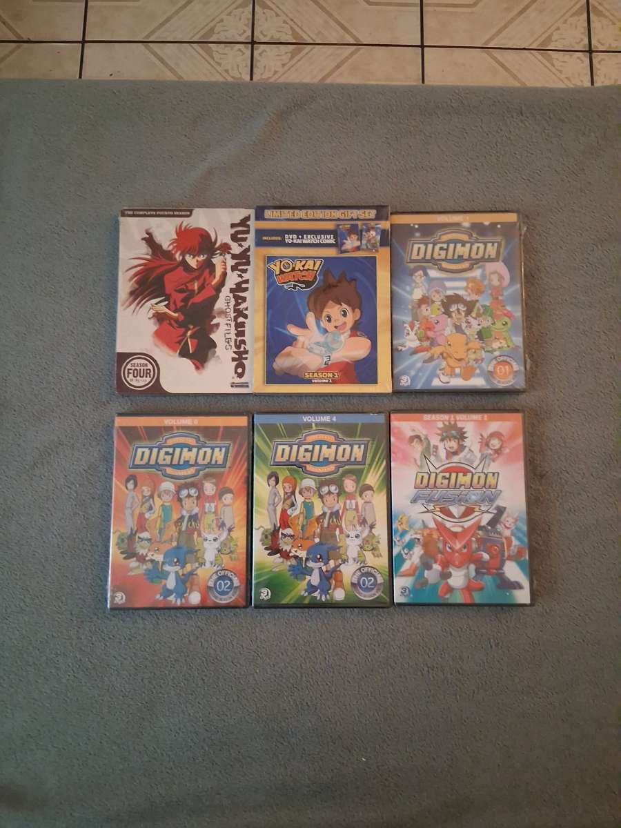 Lot Of 12 Anime English Dub DVDs