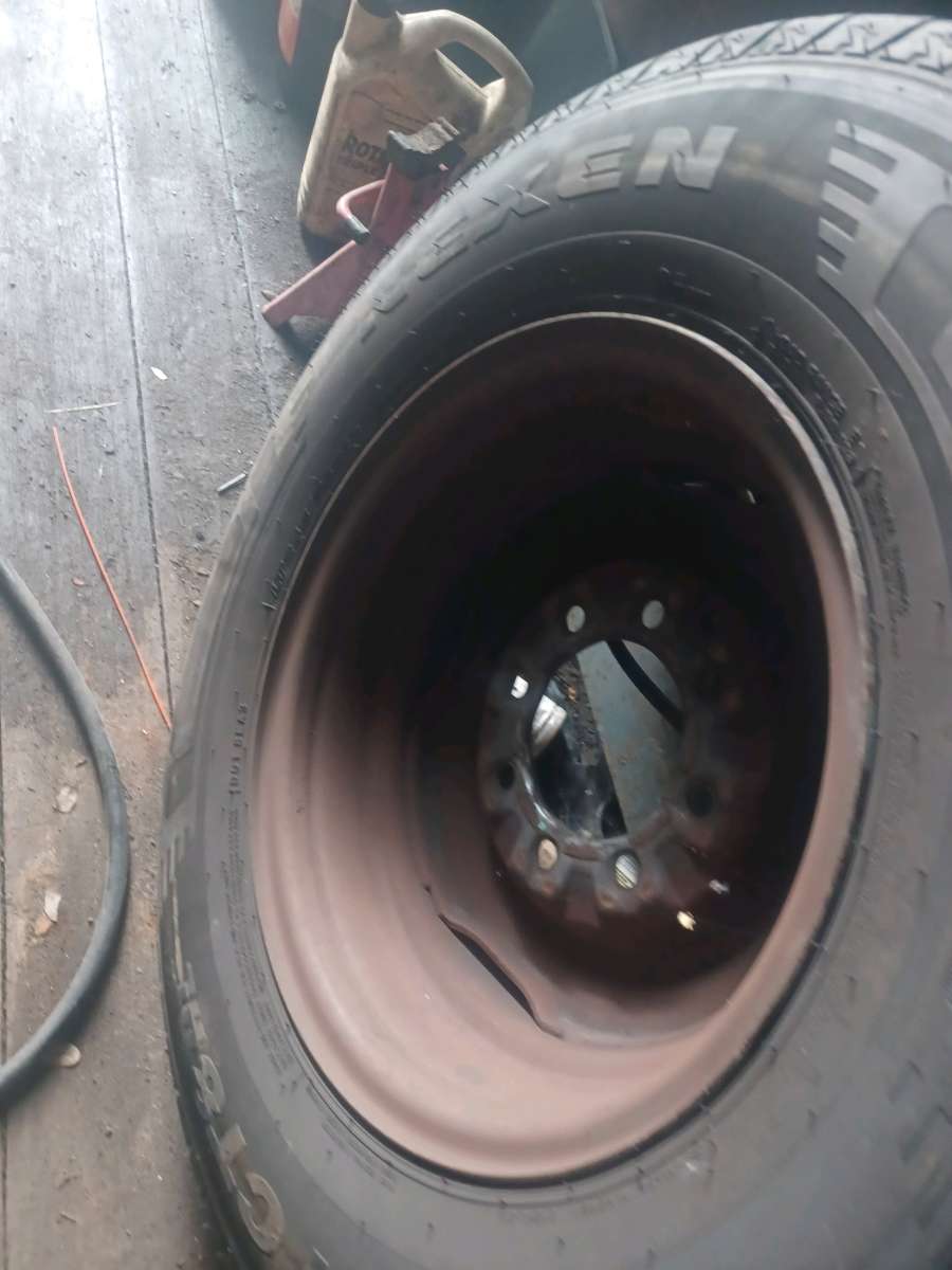 tires  245 75 17 LT 3 tires available like  new