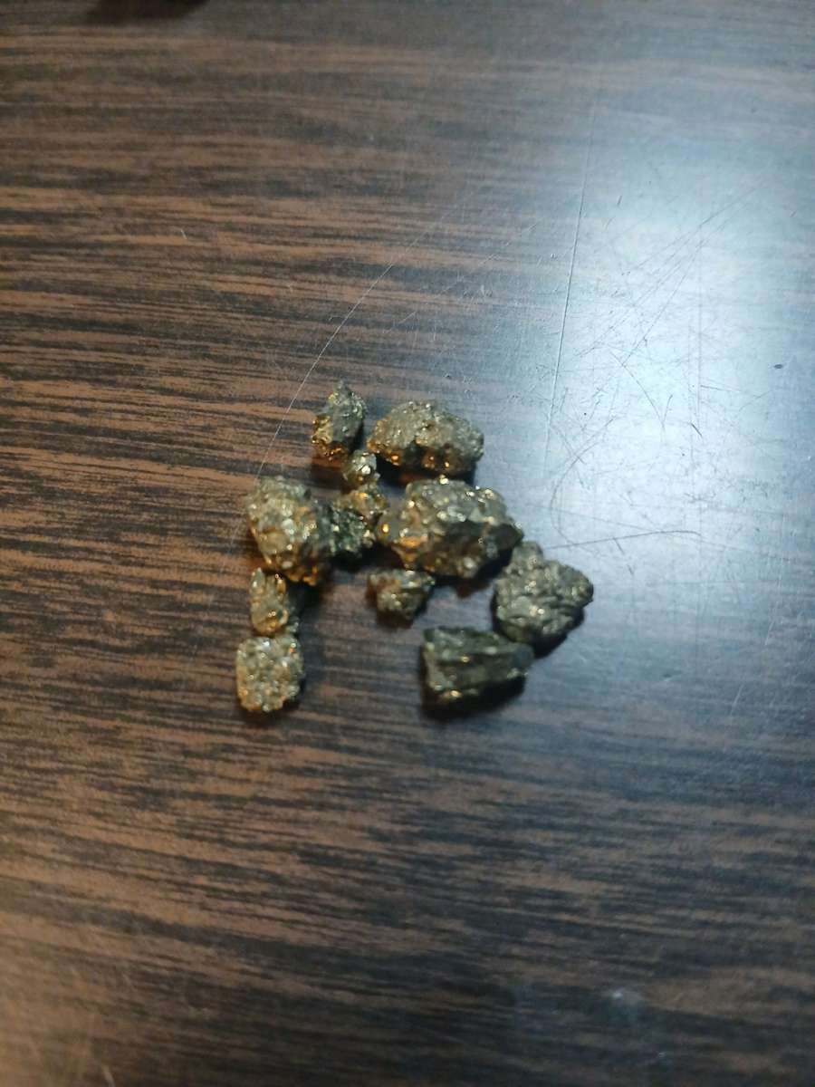 lots of pieces of gold