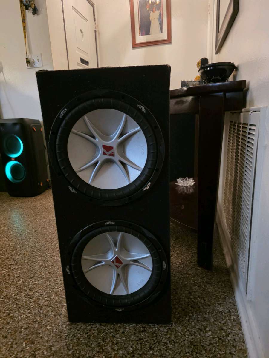 12 inch Kicker CVR subwoofers