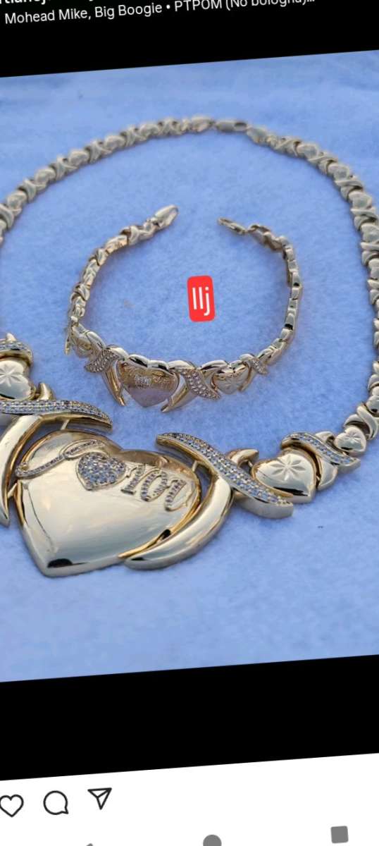 necklace and bracelet