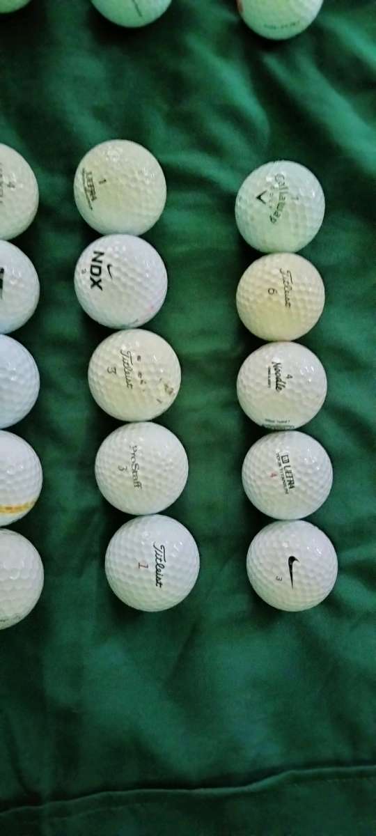 Assorted Used Golf Balls