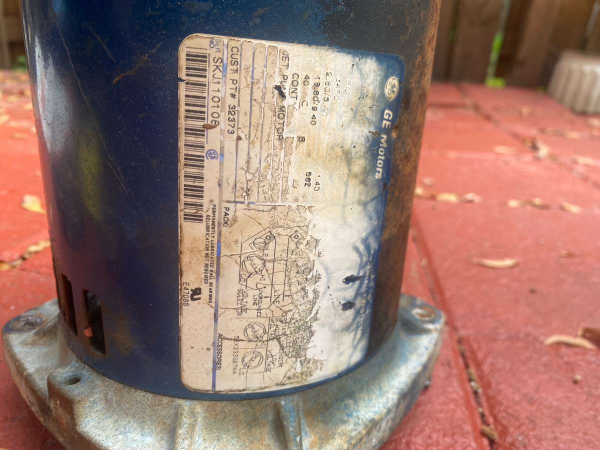motor pump GE