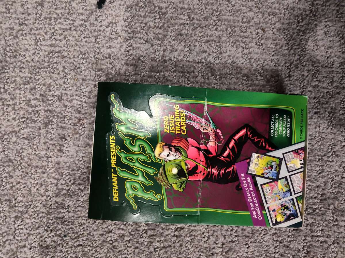 plasm comic trading cards