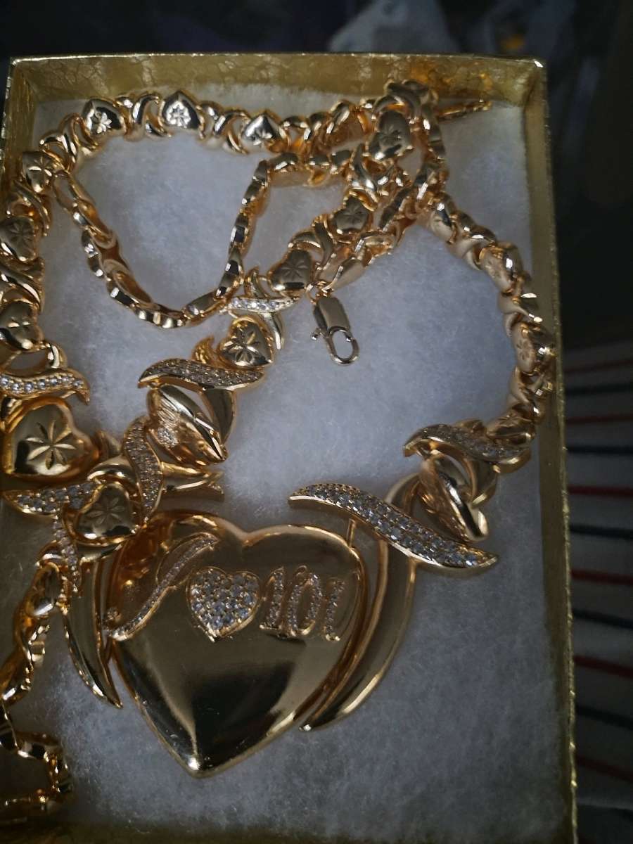 necklace and bracelet