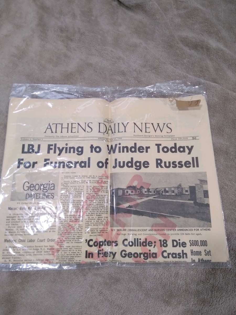 LBJ Newspaper