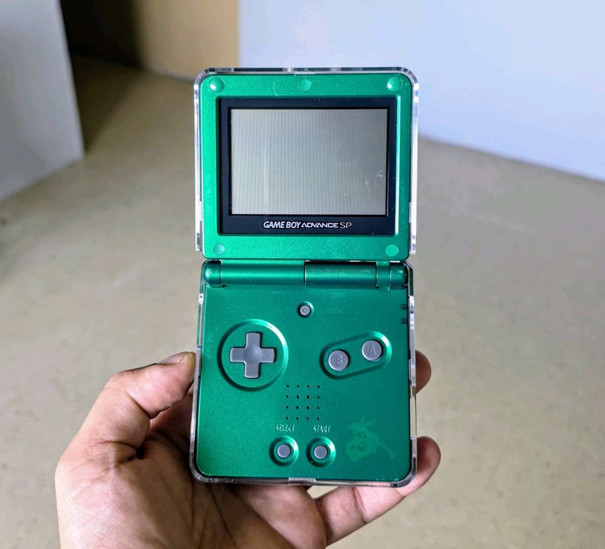Gameboy advance sp Ags001 Emerald edition
