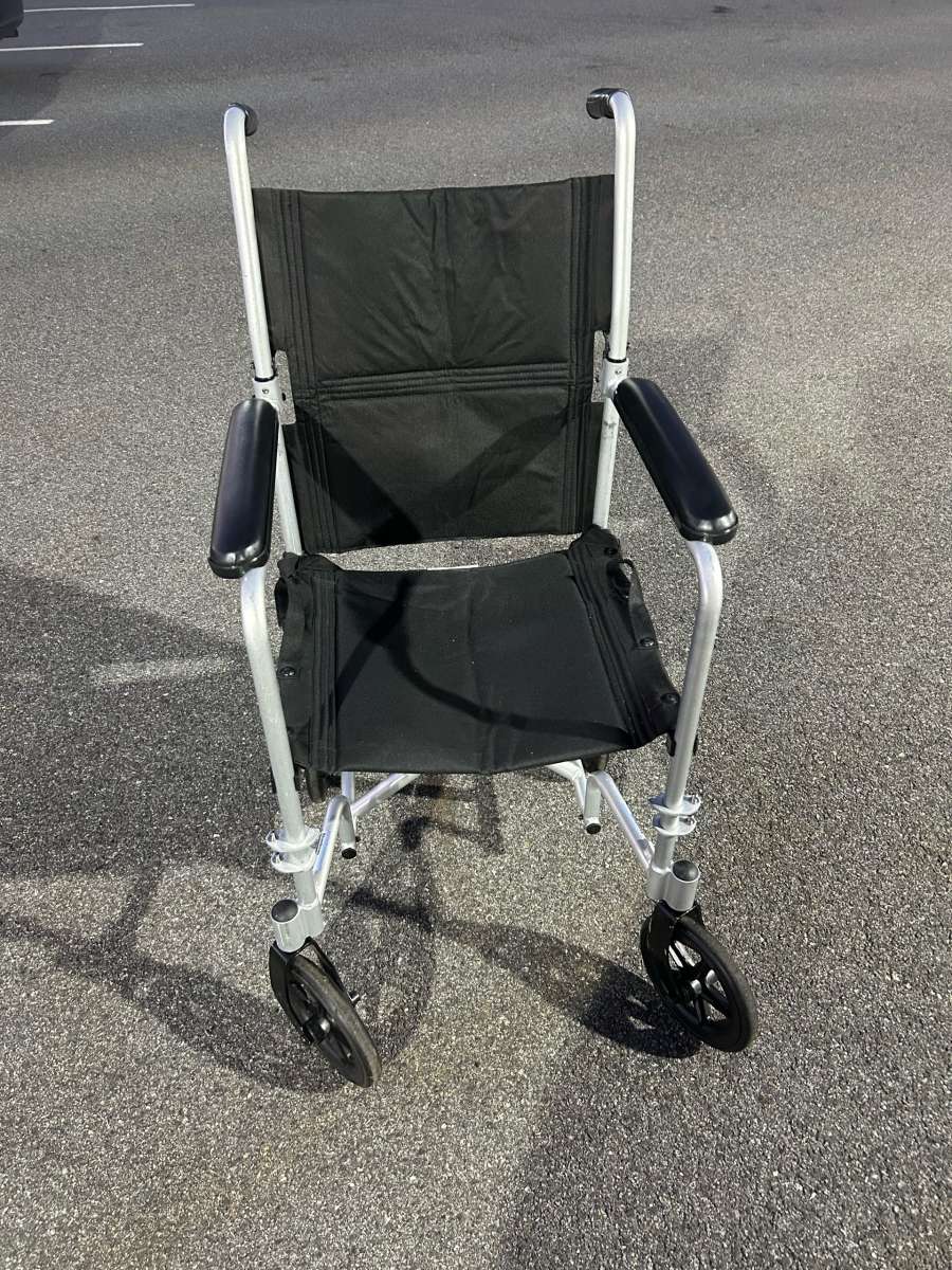 Drive aluminum transport chair