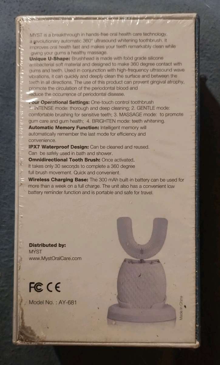 Ultrasonic Electric Toothbrush