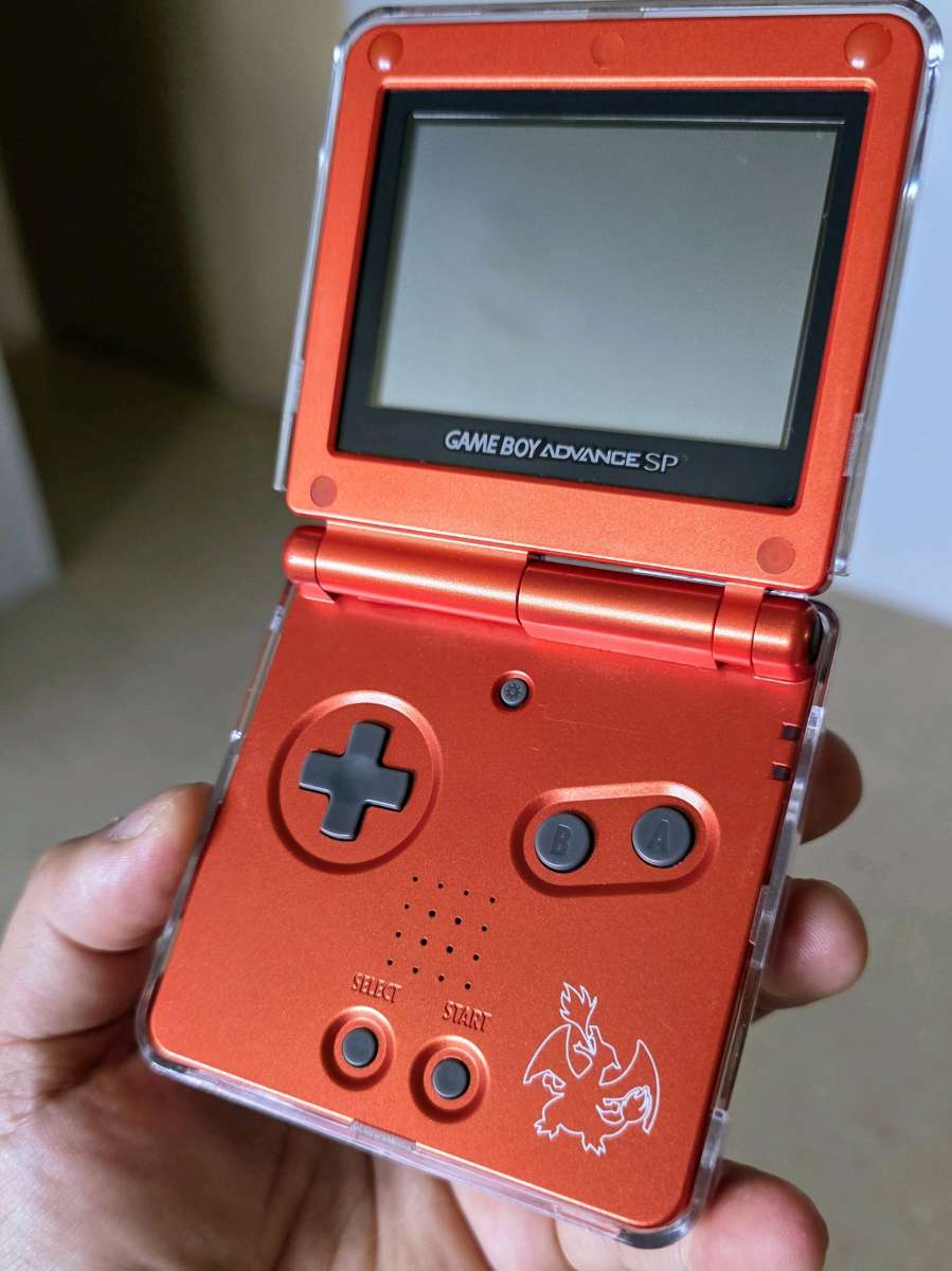 Gameboy advance sp Ags001 Fire red edition