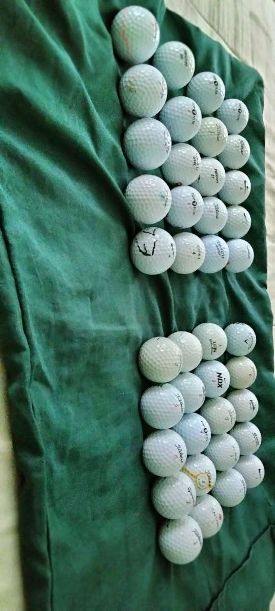 Assorted Used Golf Balls