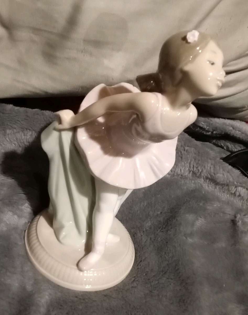 Vintage 1990s NAO Ballerina Porcelain Figurine Hand Made