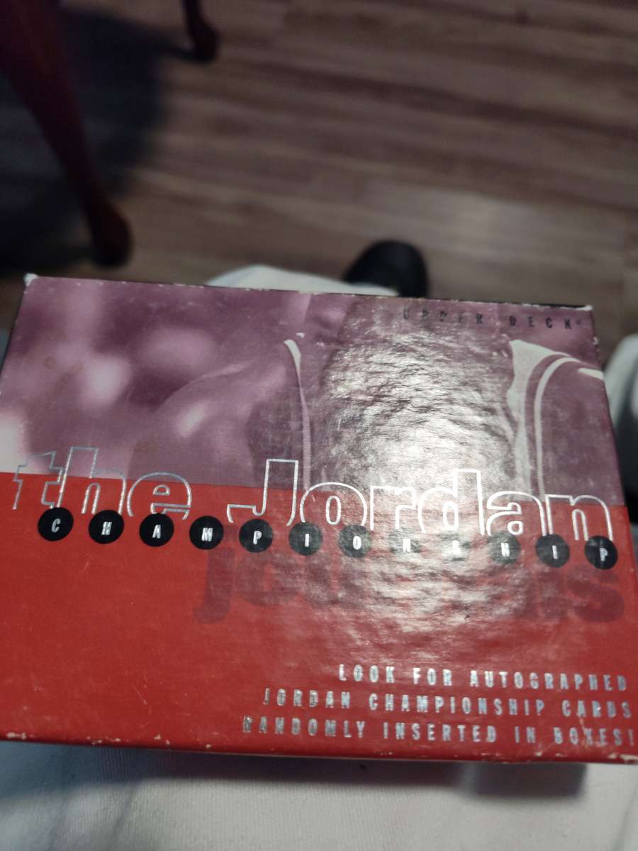 Michael Jordan chronicles upper deck