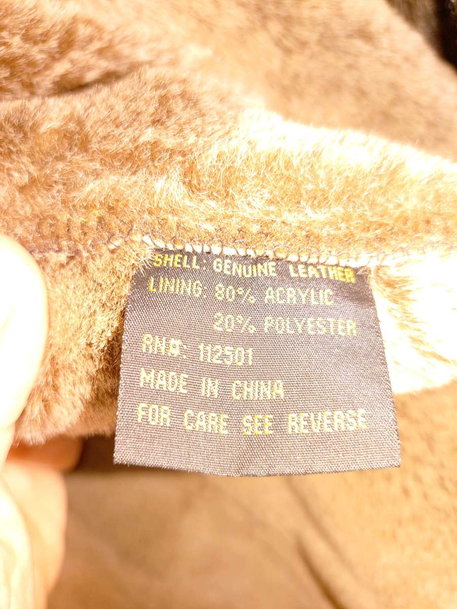 F R Tripler Genuine Leather Coat