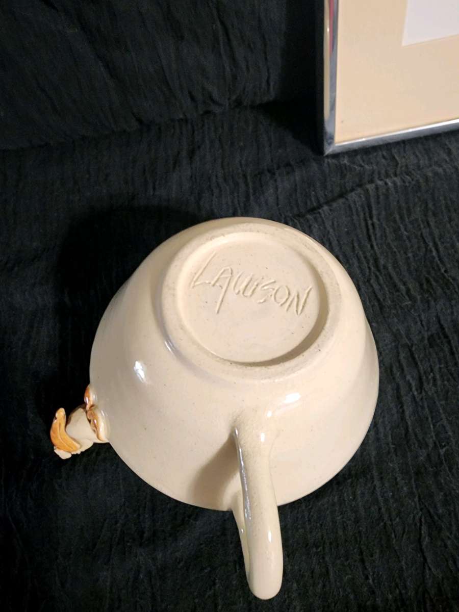 Lawson pottery and Kennedy print