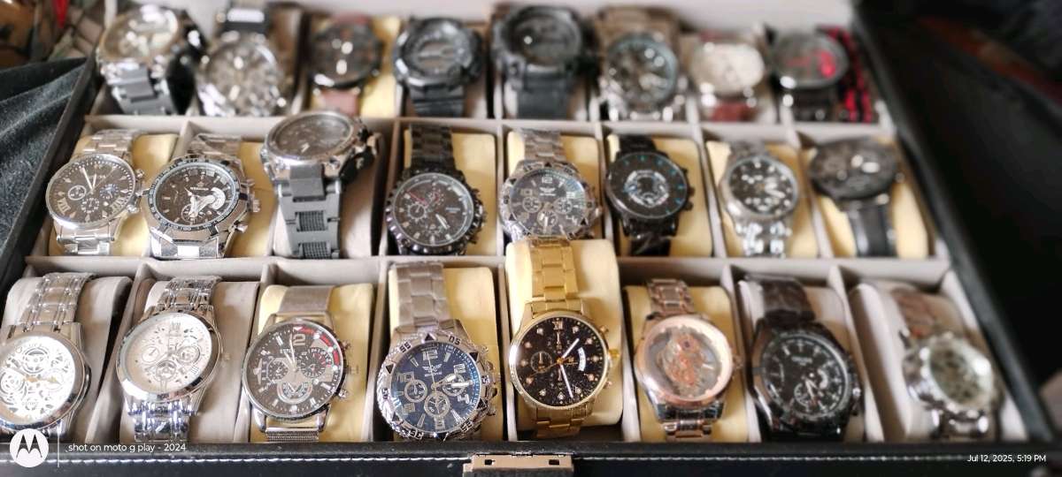 watches and I have necklaces and bracelets too