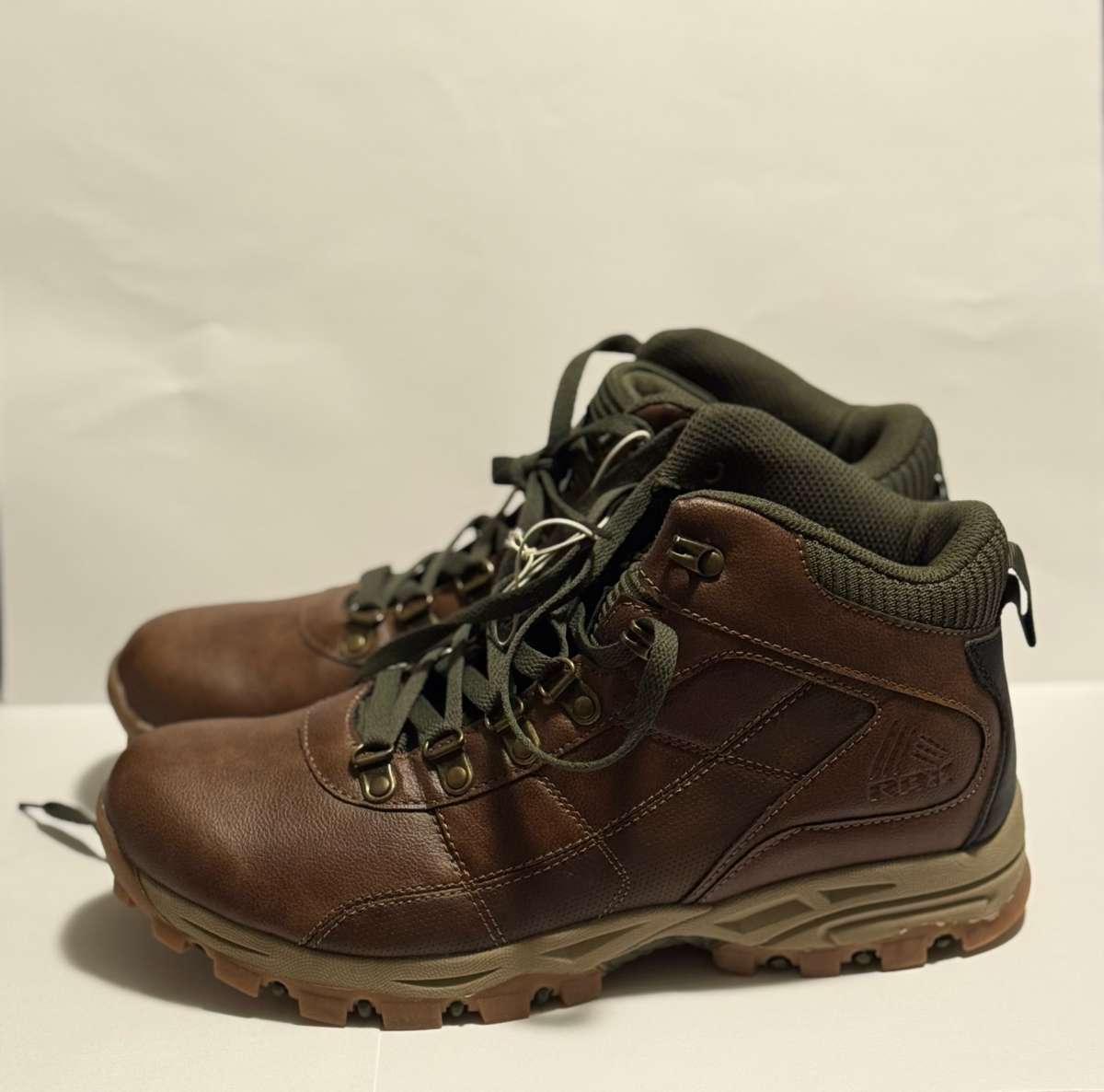 RBX HighTop Sneaker Brown Faux LeatherMens Size 11