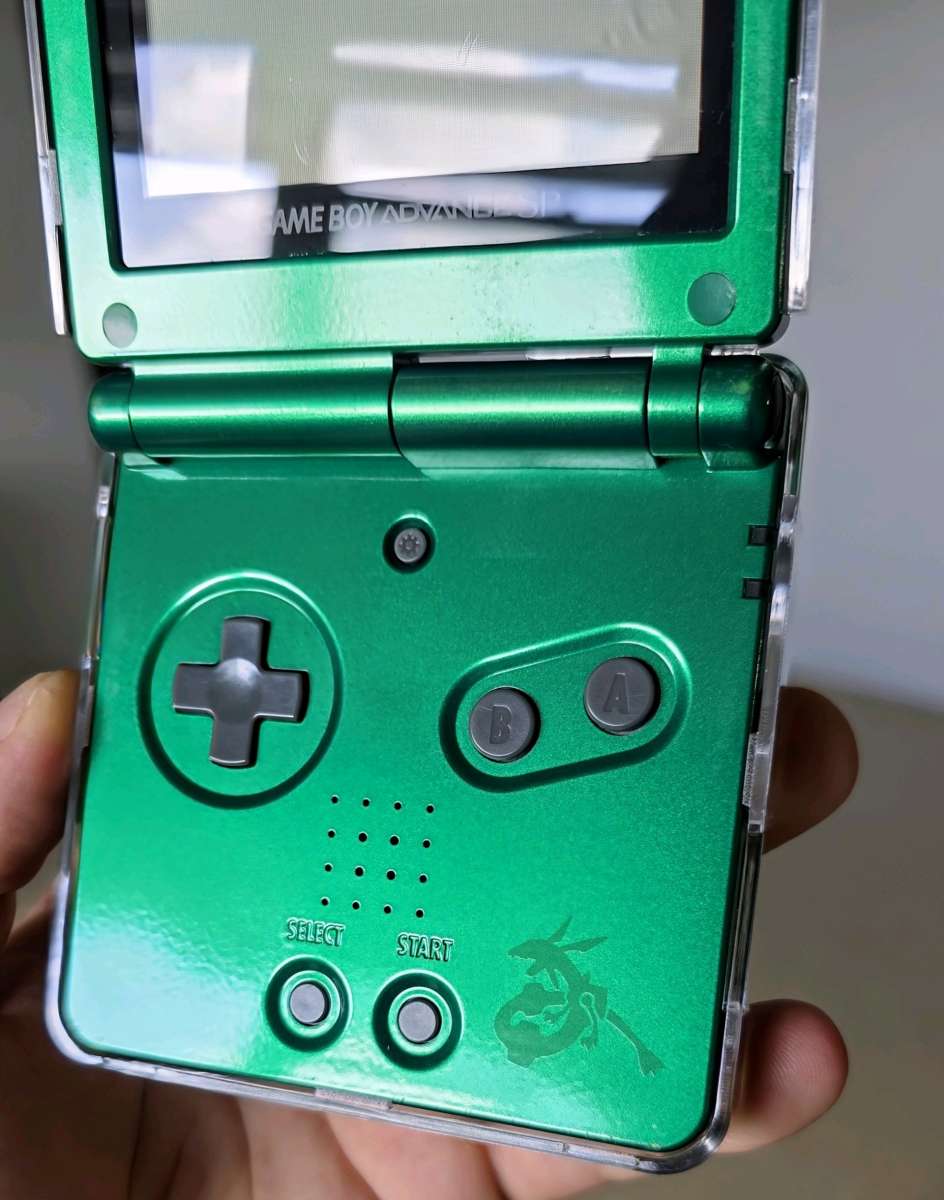 Gameboy advance sp Ags001 Emerald edition