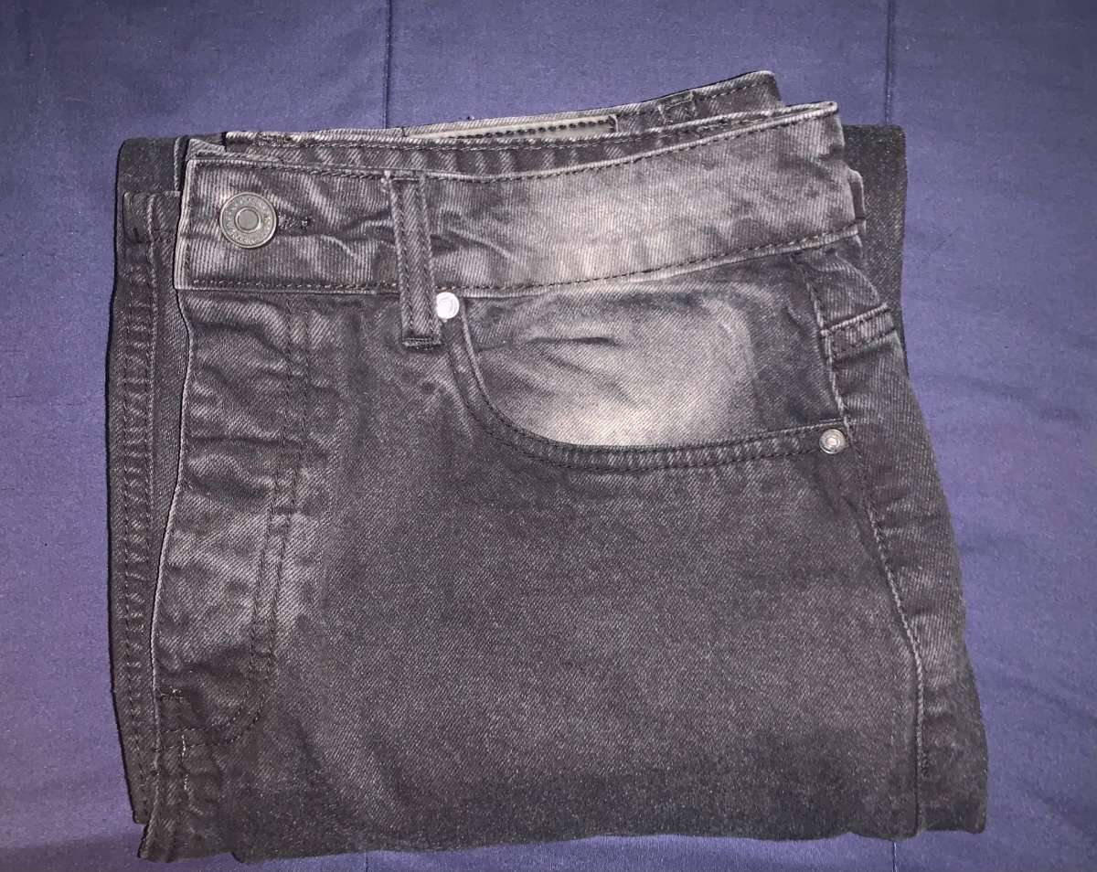 Black carpenter jeans