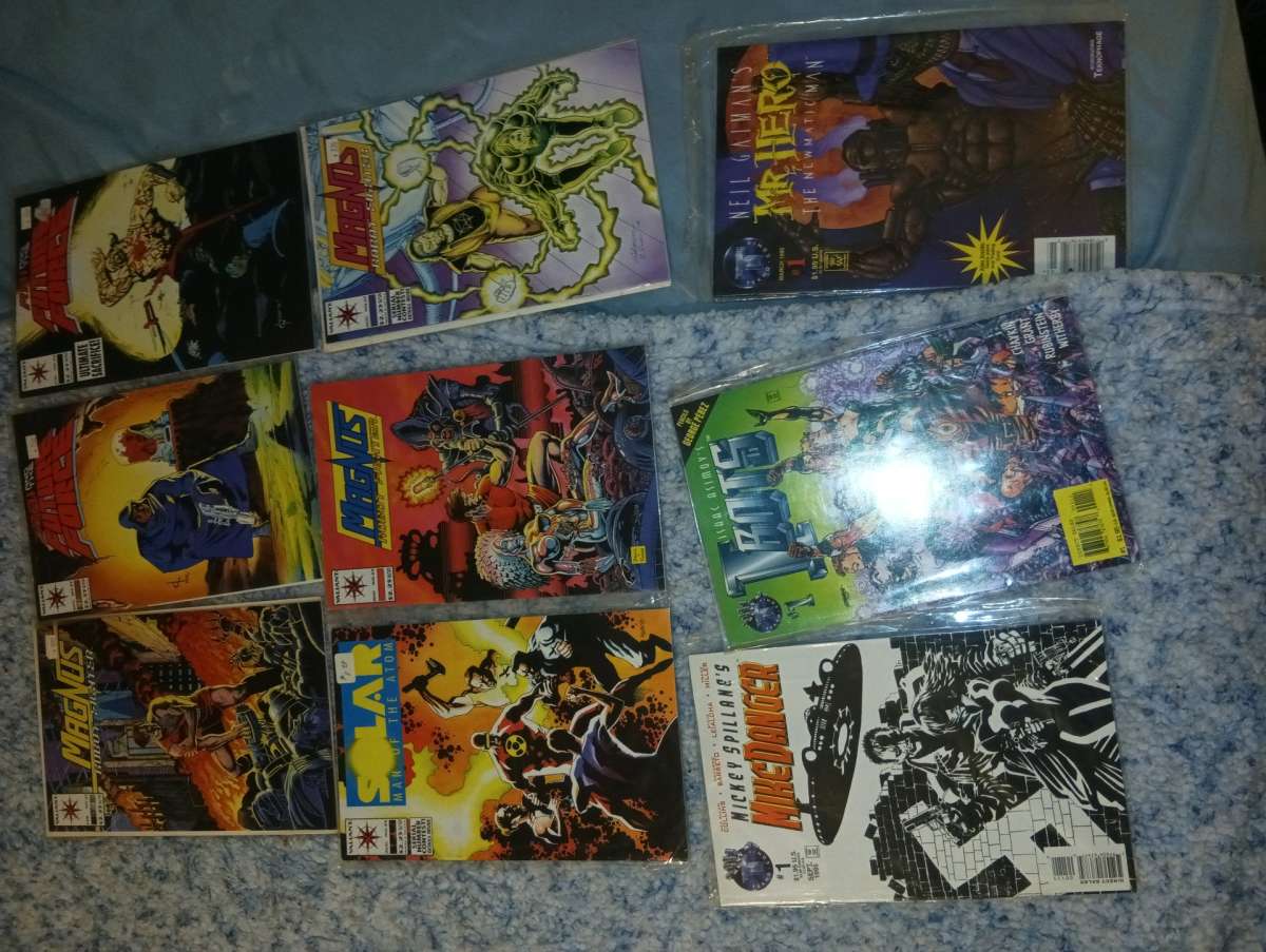 marvel and DC comic books from the early 80 on up