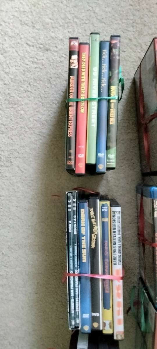 60 Movie DVDS