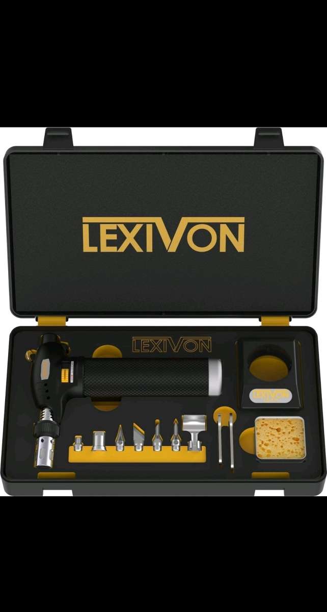 Butane Torch MultiFunction Kit  Premium SelfIgniting Solderi
