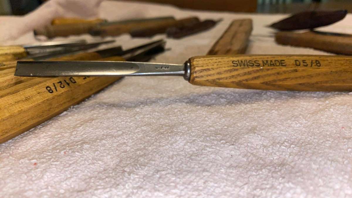 swiss made wood carving hand tools