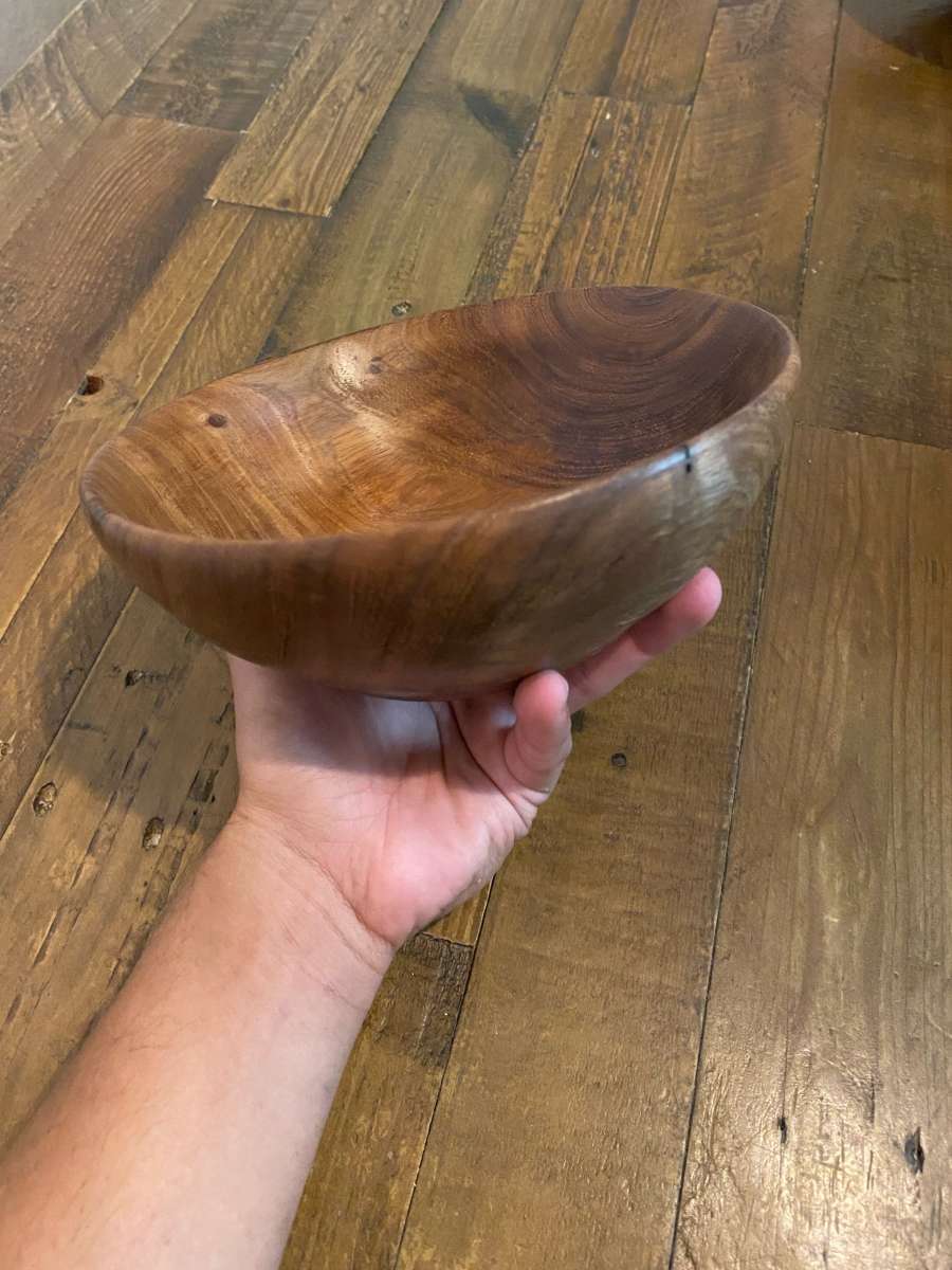 handmade wooden bowls