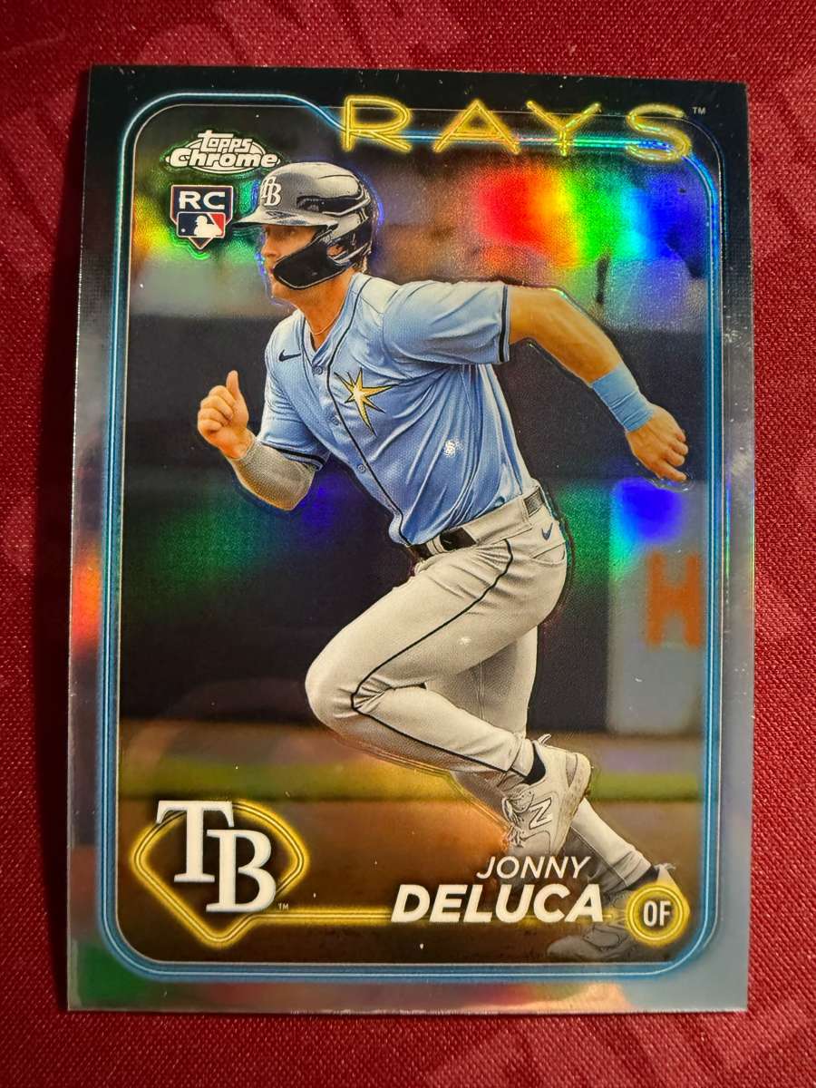 2024 Topps Chrome Jonny DeLuca 163 Refractors NM